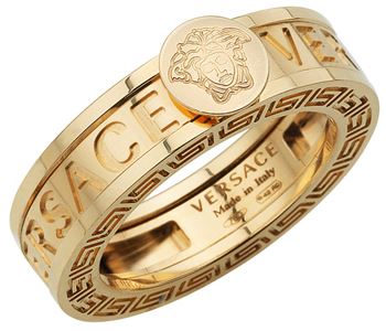 Кольцо из жёлтого золота Versace